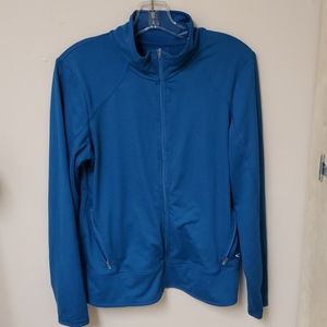 Champion full zip athletic jacket L